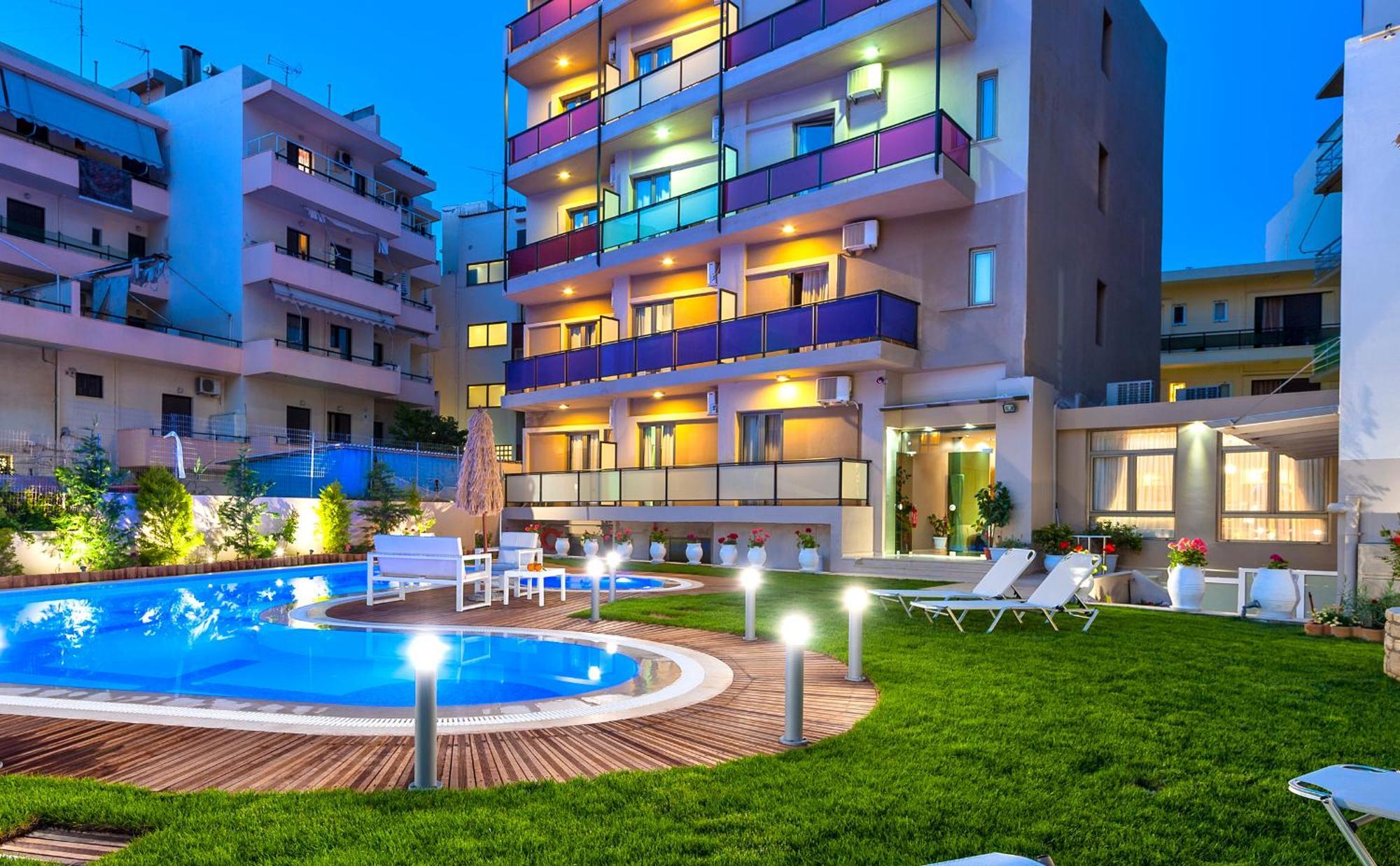Leonidas Hotel & Apartments Rethimnon Buitenkant foto