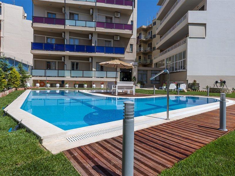 Leonidas Hotel & Apartments Rethimnon Buitenkant foto