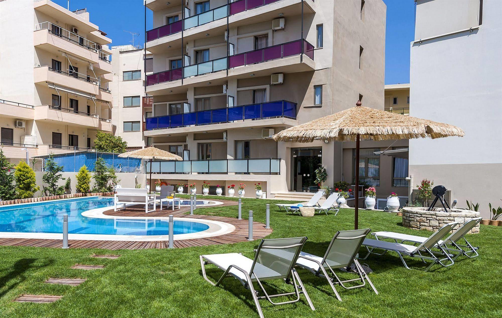 Leonidas Hotel & Apartments Rethimnon Buitenkant foto